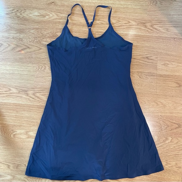 NWOT Outdoor Voices The Exercise Dress with Built In Shorts in Blue Size Large - Picture 7 of 9